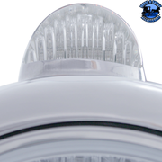 CHROME GUIDE 682-C HEADLIGHT H4 & DUAL MODE LED SIGNAL (Choose Color) HEADLIGHT Clear,Amber Gray