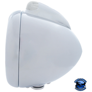 CHROME GUIDE 682-C HEADLIGHT H4 & DUAL MODE LED SIGNAL (Choose Color) HEADLIGHT Clear,Amber Light Gray