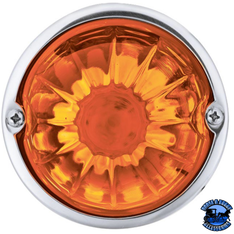 GLASS WATERMELON LIGHT KIT WITH LED LIGHT (Choose LED Color) (Choose Lens Color) watermelon glass lens Amber / Amber,Amber / Dark Amber,Amber / Clear,Red / Red,Red / Clear Chocolate