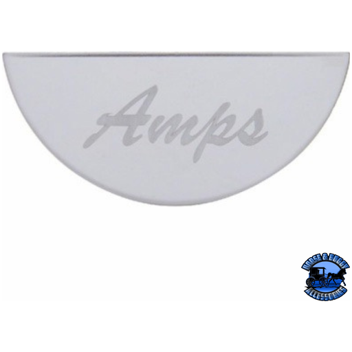 GAUGE PLATE FOR PETERBILT - AMPS #48049 Gauge Plate Light Gray