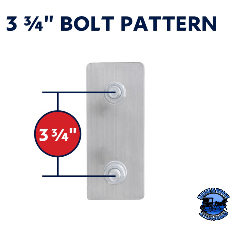 3-3/4" BOLT PATTERN SS SPRING LOADED LIGHT BAR WITH 6X DOUBLE FURY 19 LED LIGHTS & VISORS (Choose Color) light bar Red & White,Red & Blue,Red & Green,Red & Purple,Red & Amber Gray