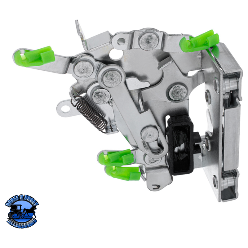 DOOR LATCH ASSEMBLY FOR PETERBILT 389 (2008-2023) AND 386 (2006-2016) (BULK) (Choose Side) DOOR HANDLE Driver's Side,Passenger's Side Dark Gray