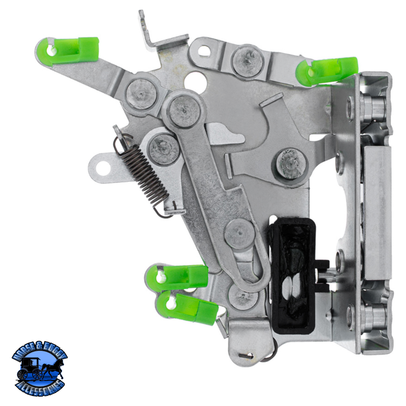 DOOR LATCH ASSEMBLY FOR PETERBILT 389 (2008-2023) AND 386 (2006-2016) (BULK) (Choose Side) DOOR HANDLE Driver's Side Dark Gray