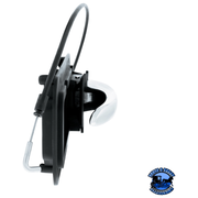 CHROME INTERIOR DOOR HANDLE W/CABLE & BASE FOR PETERBILT 389 (2008-2023) AND 386 (2006-2016) (BULK) (Choose Side) DOOR HANDLE Driver's Side,Passenger's Side Dark Slate Gray