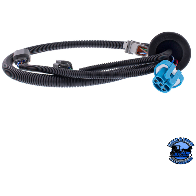 OE STYLE HEADLIGHT HARNESS FOR PETERBILT 386 (2005-2015) & 387 (1999-2010) #34267 Wire Harness Dark Slate Gray