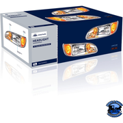 HEADLIGHT FOR 2008+ PETERBILT 382/384/386/387 - COMPETITION SERIES (Choose Side) HEADLIGHT Driver's Side,Passenger's Side Midnight Blue