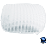 RECTANGULAR DOME LIGHT LENS FOR 2006+ PETERBILT (Choose Color) Dome Light Lens Clear Lavender