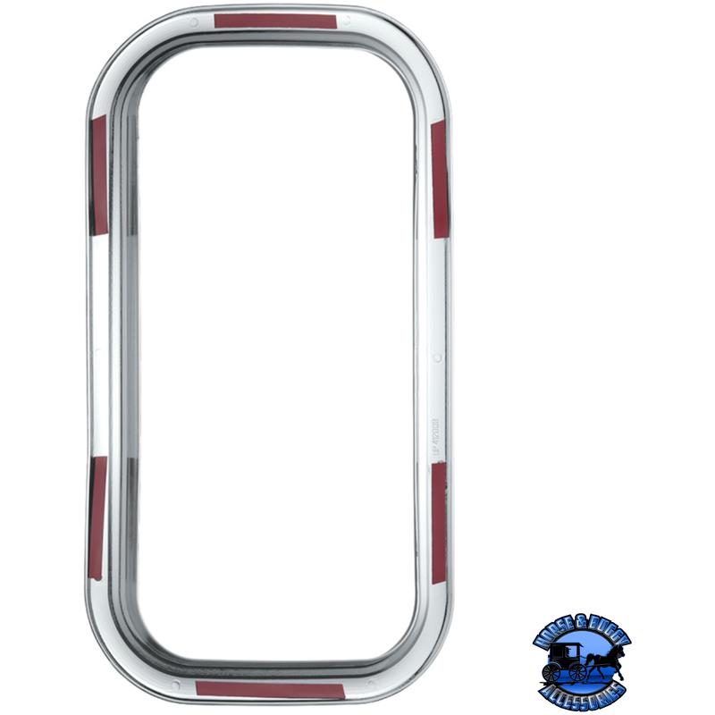 INTERIOR VIEW WINDOW TRIM FOR 2006+ PETERBILT #41200 Window Trim Light Gray