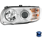 HEADLIGHT FOR 2008-2024 PETERBILT 389 (Choose Side) HEADLIGHT Driver's Side,Passenger's Side Dark Slate Gray