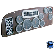 PETERBILT 387 WARNING LIGHT TRIM #41725 WARNING/LIGHT BAR Dim Gray