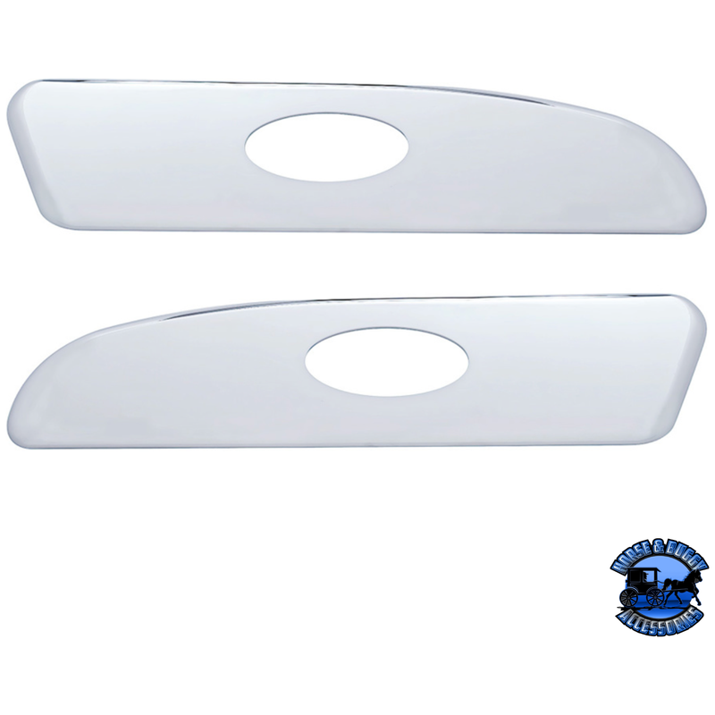 CHROME PLASTIC INTERIOR DOOR PANEL TRIM FOR PETERBILT 389 (2008+), 388 (2008-2014), 387 (2006-2010), 386/384 #41239 Interior Light Gray