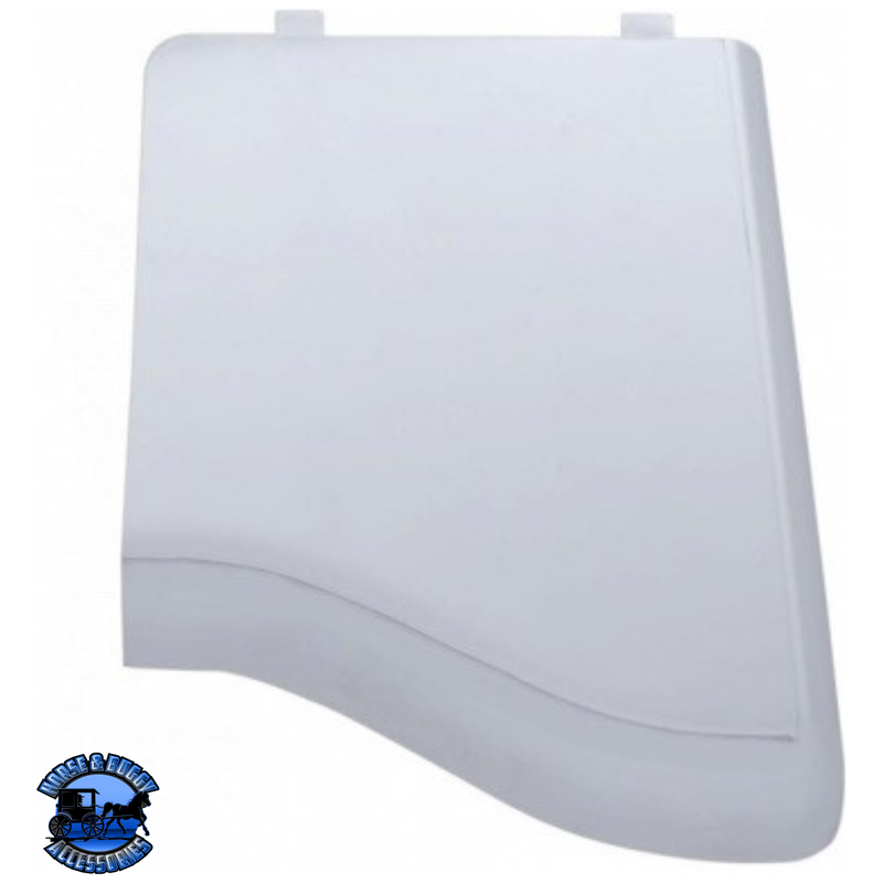 CHROME PLASTIC CABIN AIR FILTER DOOR FOR PETERBILT 389/388 (2008-2010) AND 387/386/379 (2006-2010) #41234 Door Light Gray