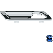 CHROME INTERIOR DOOR HANDLE TRIM FOR PETERBILT 389 (2008-2023), 386 (2006-2016), AND 387 (2006-2011) (PAIR) #41182 DOOR TRIM Black