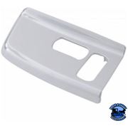 CHROME PLASTIC WINDOW SWITCH PANEL FOR 1999-2010 PETERBILT 387 (Choose Side) Window Trim Passenger's Side Light Gray