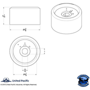 CHROME PLASTIC STEERING COLUMN COVER FOR 2002 AND OLDER KENWORTH W900/T800/T600 AND PETERBILT 387/386 #88013 Steering Column Dark Slate Gray