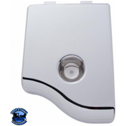 CHROME PLASTIC AIR FILTER DOOR FOR 2000-2005 PETERBILT 379/378/377/335/330 #48101 Air Filter Light Gray