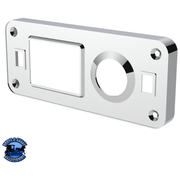 CHROME PLASTIC DOME LIGHT COVER WITH SWIVEL LIGHT HOLE FOR PETERBILT 386 (2006-2010) & 387 (1999-2010) #40980 Dome Light Cover Lavender