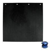 24" X 24" BLACK PROFLEX MUD FLAP (Choose Style) Mud Flap No Graphic,Freightliner Logo Black