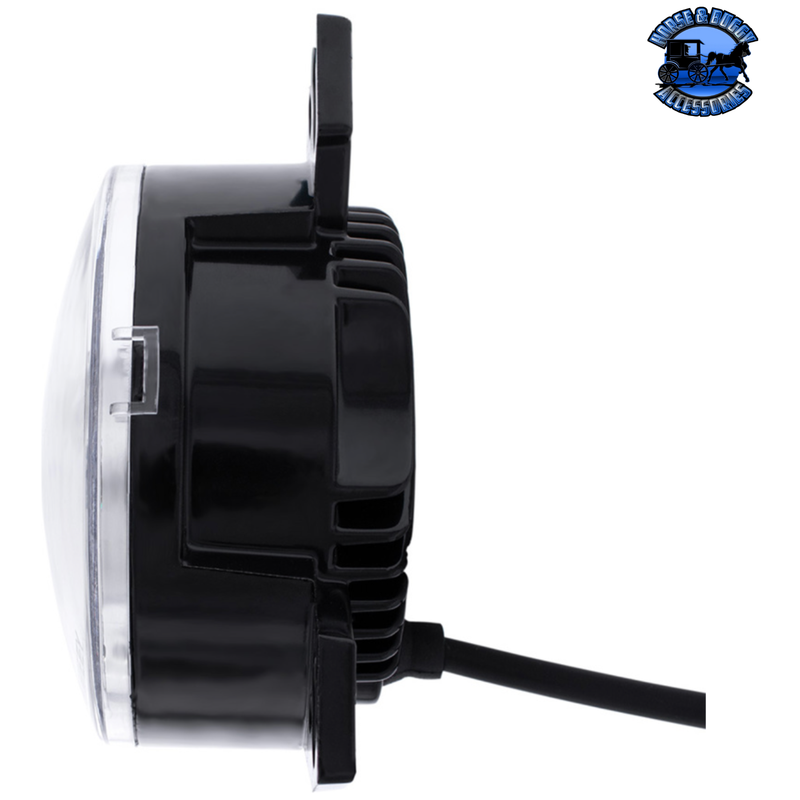 9 LED PROJECTOR FOG LIGHT WITH LED POSITION LIGHTS FOR PETERBILT 579/587 & KENWORTH T660 (Choose Color) FOG LIGHT Chrome,Black Light Gray