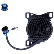 9 LED PROJECTOR FOG LIGHT WITH LED POSITION LIGHTS FOR PETERBILT 579/587 & KENWORTH T660 (Choose Color) FOG LIGHT Chrome,Black Dark Slate Gray