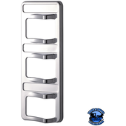CHROME 3-ROCKER SWITCH COVER FOR PETERBILT 579 (2012-2019) & 567 (2014-2019)- 3 SWITCHES #41768 Switch Cover Light Gray