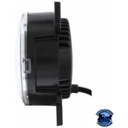 18 LED FOG LIGHT WITH LED LIGHT BAR FOR PETERBILT 579 (2012-2021), 587 (2010-2016) & KENWORTH T660 (2007-2017) (Choose Color) LED FOG LIGHT Chrome,Black Dark Slate Gray