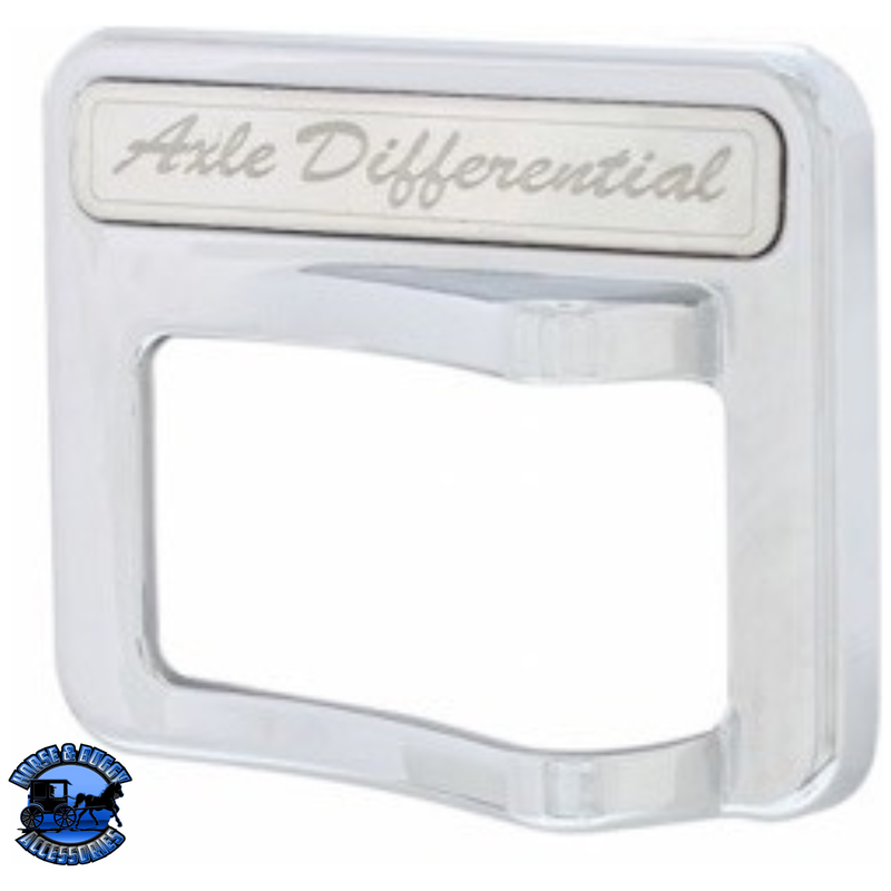 CHROME ROCKER SWITCH COVER FOR PETERBILT 579 (2013-2019) & 567 (2014-2018)- AXLE DIFFERENTIAL #41763 Switch Cover Light Gray