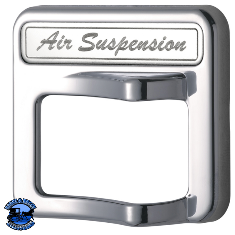 CHROME ROCKER SWITCH COVER FOR PETERBILT 579 (2013-2019) & 567 (2014-2018)- AIR SUSPENSION #41764 Switch Cover Slate Gray