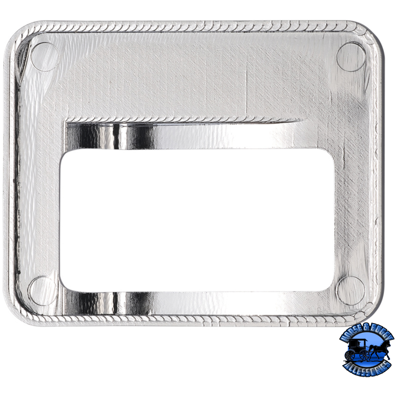 CHROME ROCKER SWITCH COVER FOR PETERBILT 579 (2013-2019) & 567 (2014-2018)- AIR SUSPENSION #41764 Switch Cover Light Gray