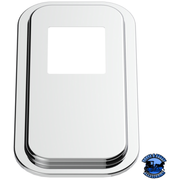 PETERBILT STAINLESS STEEL SHIFT PLATE COVER - SHORT HOOD #21730 Shift Cover Lavender