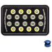 Dark Slate Gray ULTRALIT - 18 High Power LED Rectangular Light With LED Position Light Bar #36449 LED Rectangular Light