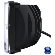 ULTRALIT - 4" X 6" RECTANGULAR LED HEADLIGHT WITH LED POSITION LIGHT (Choose Color) (Choose High or Low) LED Headlight Amber / Low,Amber / High,White / Low,White / High Black