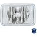 Light Gray ULTRALIT - 4" X 6" CRYSTAL RECTANGULAR HEADLIGHT, GLASS LENS (Choose High or Low) HEADLIGHT High and Low,High