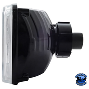 ULTRALIT - 4" X 6" CRYSTAL RECTANGULAR HEADLIGHT, GLASS LENS (Choose High or Low) HEADLIGHT High and Low,High Gray