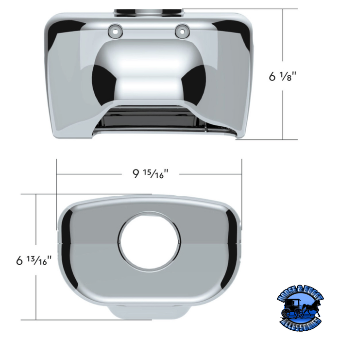 Gray UPPER STEERING COLUMN COVER FOR PB 389 (2008-2023), PB 388/386 (2006-2015), & KW W900L/T600 (2006-2007) #21748 Upper Steering Cover Column