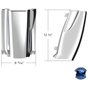 MID STEERING COLUMN COVER FOR PETERBILT 389 (2008-2022), 388/386 (2006-2015), & 379/378 (2006-2007) #41231 Lower Steering Column Cover Light Gray