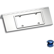 STAINLESS SINGLE LICENSE PLATE/SWING PLATE FOR PETERBILT 388 (2008-2015) & 389 (2008-2023) #29132 License Plate Holder Lavender