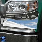 STAINLESS FENDER GUARD FOR PETERBILT 388 (2008-2015) & 389 (2008-2021) #29129 FENDER Dark Slate Gray