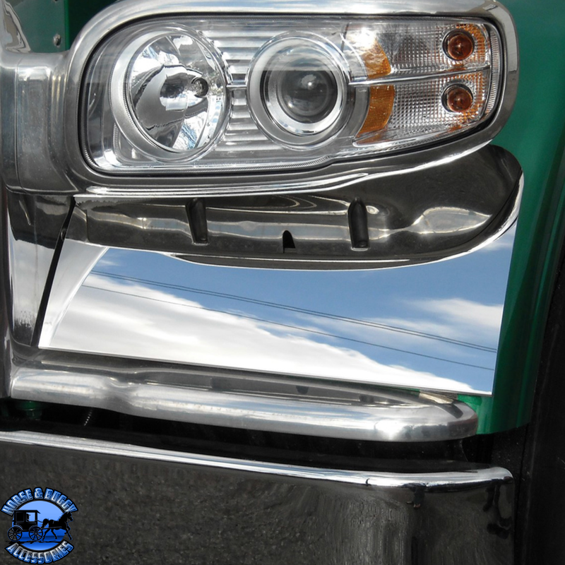 STAINLESS FENDER GUARD FOR PETERBILT 388 (2008-2015) & 389 (2008-2021) #29129 FENDER Dark Slate Gray