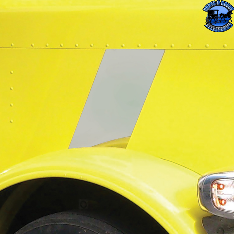 STAINLESS 2007+ PETERBILT 388 HOOD EMBLEM STRIPE ACCENT #29027 EMBLEM Gold