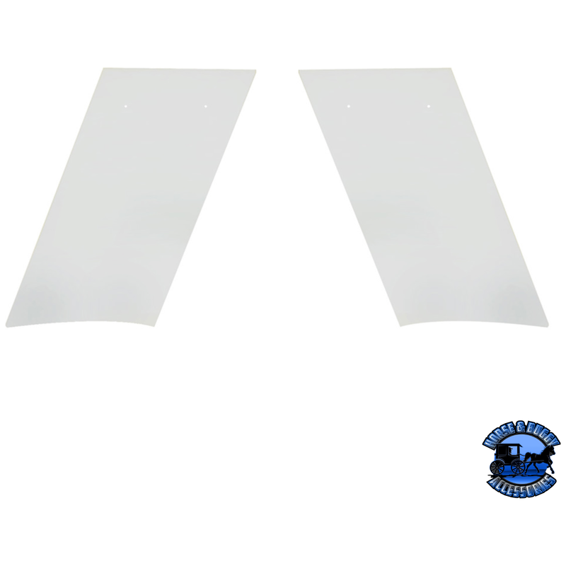 STAINLESS 2007+ PETERBILT 388 HOOD EMBLEM STRIPE ACCENT #29027 EMBLEM Light Gray