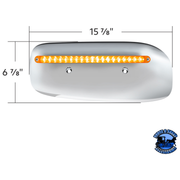 19 LED REAR HEADLIGHT HOUSING COVER FOR 2008-2023 PETERBILT 389 (Choose Lens Color) (Choose Side) Headlight Housing Amber / Driver's Side,Amber / Passenger's Side,Clear / Driver's Side,Clear / Passenger's Side Gray