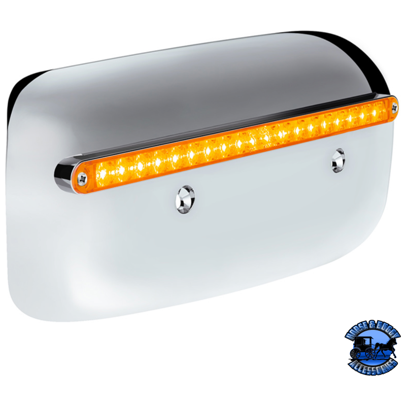 19 LED REAR HEADLIGHT HOUSING COVER FOR 2008-2023 PETERBILT 389 (Choose Lens Color) (Choose Side) Headlight Housing Amber / Driver's Side,Amber / Passenger's Side,Clear / Driver's Side,Clear / Passenger's Side Light Gray