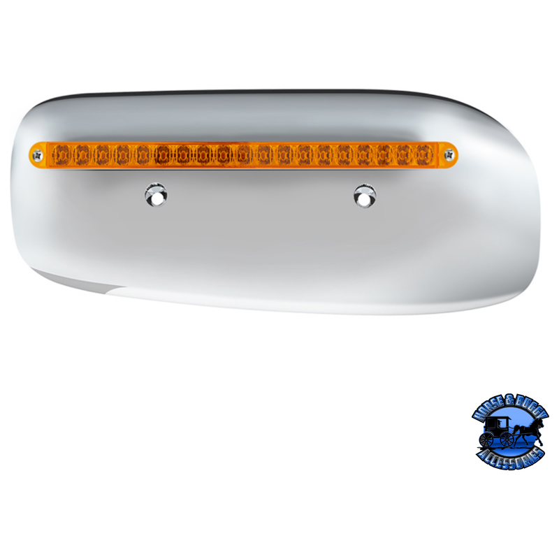 19 LED REAR HEADLIGHT HOUSING COVER FOR 2008-2023 PETERBILT 389 (Choose Lens Color) (Choose Side) Headlight Housing Amber / Driver's Side,Amber / Passenger's Side,Clear / Driver's Side,Clear / Passenger's Side Gray