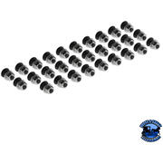 ALUMINUM BILLET STYLE GRILLE INSERT WITH HORIZONTAL BARS FOR PETERBILT 389 #21050 Grille Gray