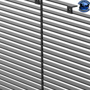 ALUMINUM BILLET STYLE GRILLE INSERT WITH HORIZONTAL BARS FOR PETERBILT 389 #21050 Grille Light Slate Gray