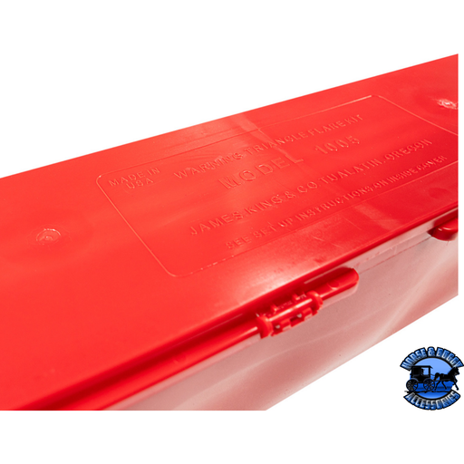 EMERGENCY WARNING TRIANGLE KIT (3-PACK) #99251 REFLECTOR Tomato