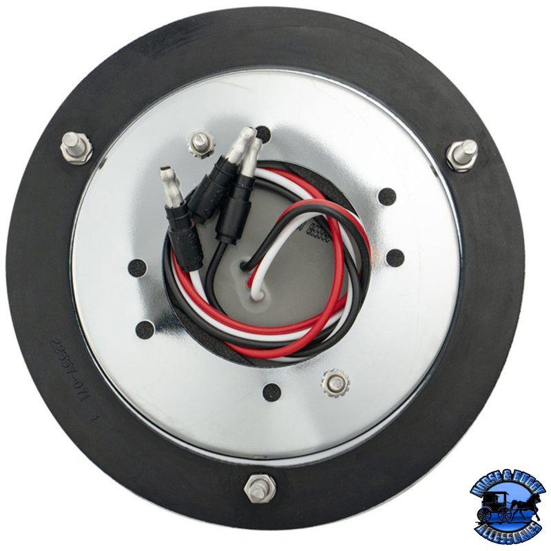 9 LED DUAL FUNCTION GLOLIGHT WATERMELON SLEEPER BUNK KIT WITH 304 STAINLESS STEEL BEZEL (Choose LED Color) (Choose Lens Color) WATERMELON Amber / Amber,Amber / Clear,Red / Red,Red / Clear Light Gray