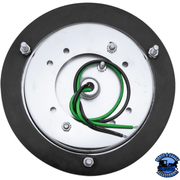 DUAL FUNCTION GLASS WATERMELON SLEEPER BUNK KIT WITH 304 STAINLESS STEEL BEZEL & LED BULB (Choose LED Color) (Choose Lens) WATERMELON Amber / Amber,Amber / Dark Amber,Amber / Clear,Red / Clear,Red / Red,White / Clear Lavender