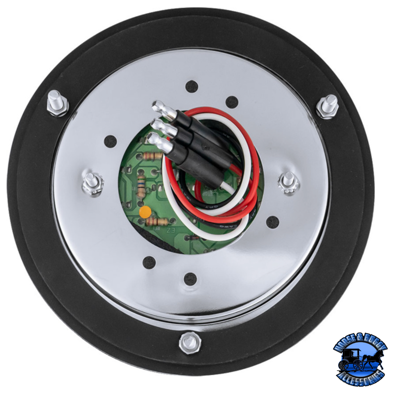 17 LED DUAL FUNCTION WATERMELON REFLECTOR LIGHT SLEEPER BUNK KIT WITH 304 SS BEZEL (Choose LED Color) (Choose Lens) WATERMELON Amber / Amber,Amber / Clear,Red / Red,Red / Clear Dark Slate Gray